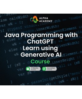Java Programming with ChatGPT Learn using Generative AI Alpha Academy Code Other Key GLOBAL